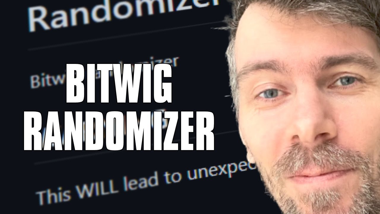 Installing the Free Bitwig Randomizer Extension