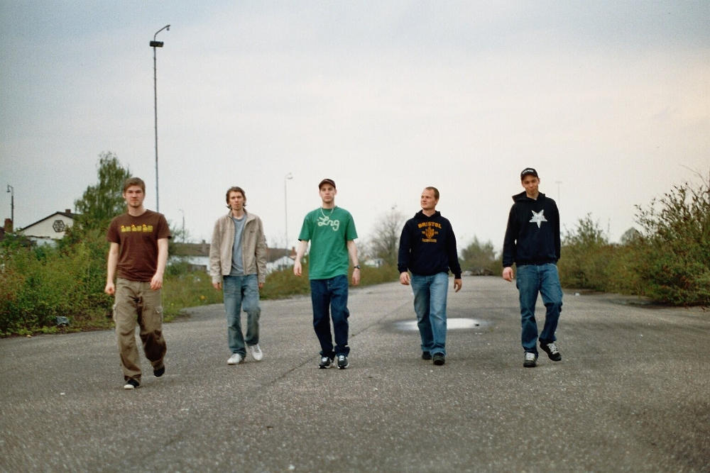 Urban Poetry Promo Shoot - Jericho, Polarity, MC Sinista, Subject & Dj Turrican - 2006