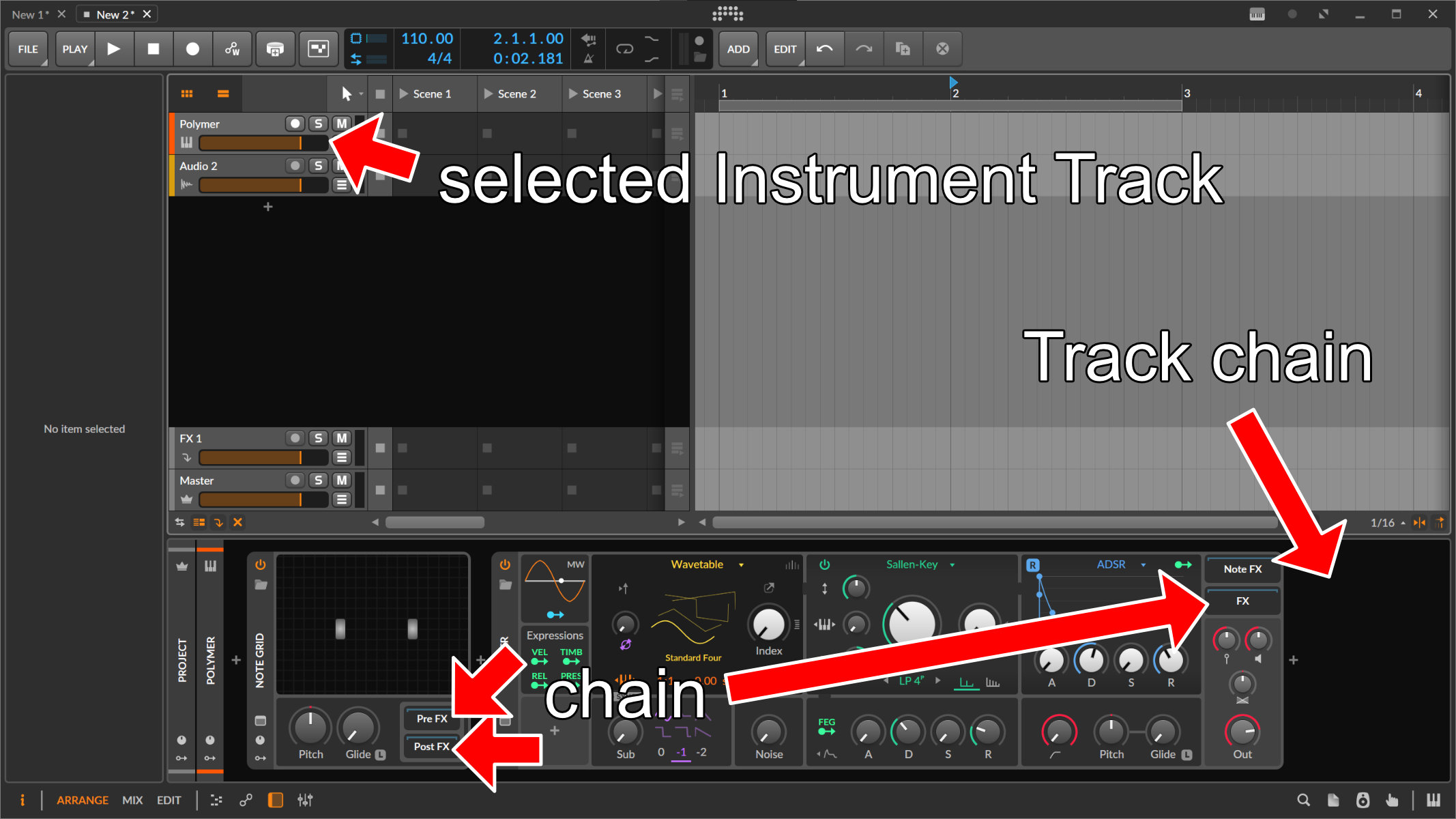 Grid Devices - What are chains?