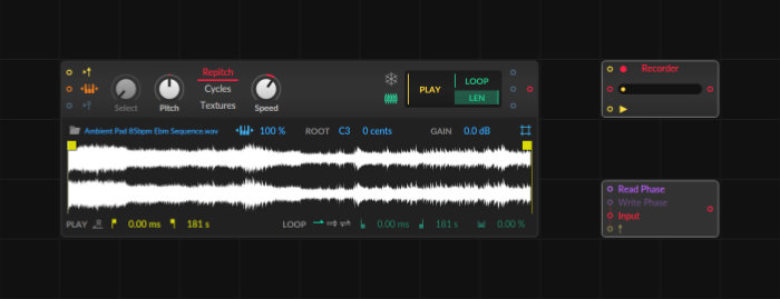 Sampler, Recorder and Array in the Grid