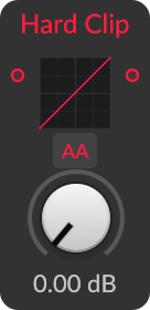 Hard Clip module panel in Bitwig Grid