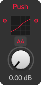 Push module panel in Bitwig Grid